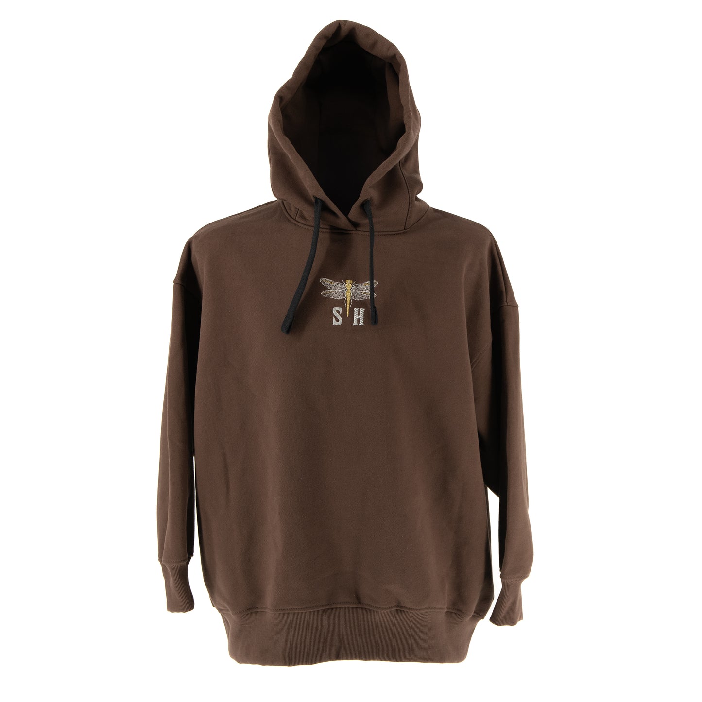 Bluza z haftowaną ważką oversize premium