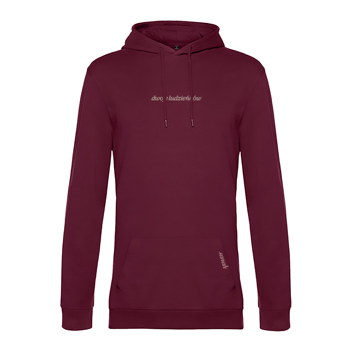 Bluza „Dwoje ludzieńków” bordo