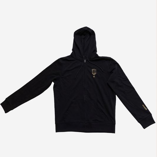 Bluza czarna Bajkowa zip