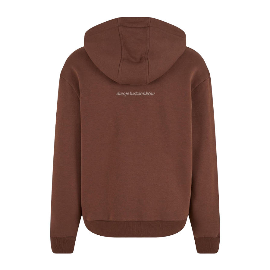 Bluza brąz zip „Dwoje ludzieńków”
