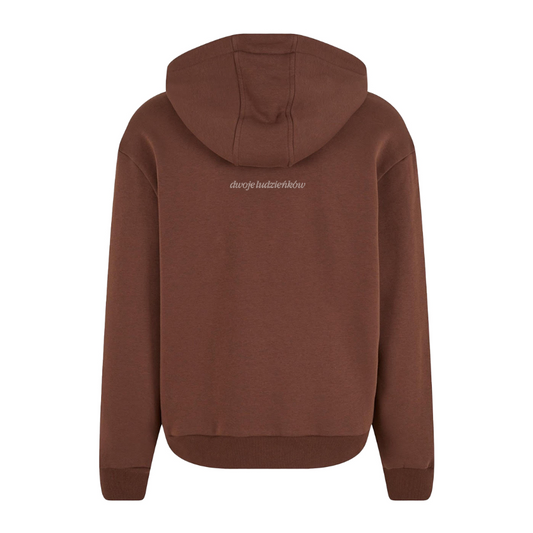 Bluza brąz zip „Dwoje ludzieńków”