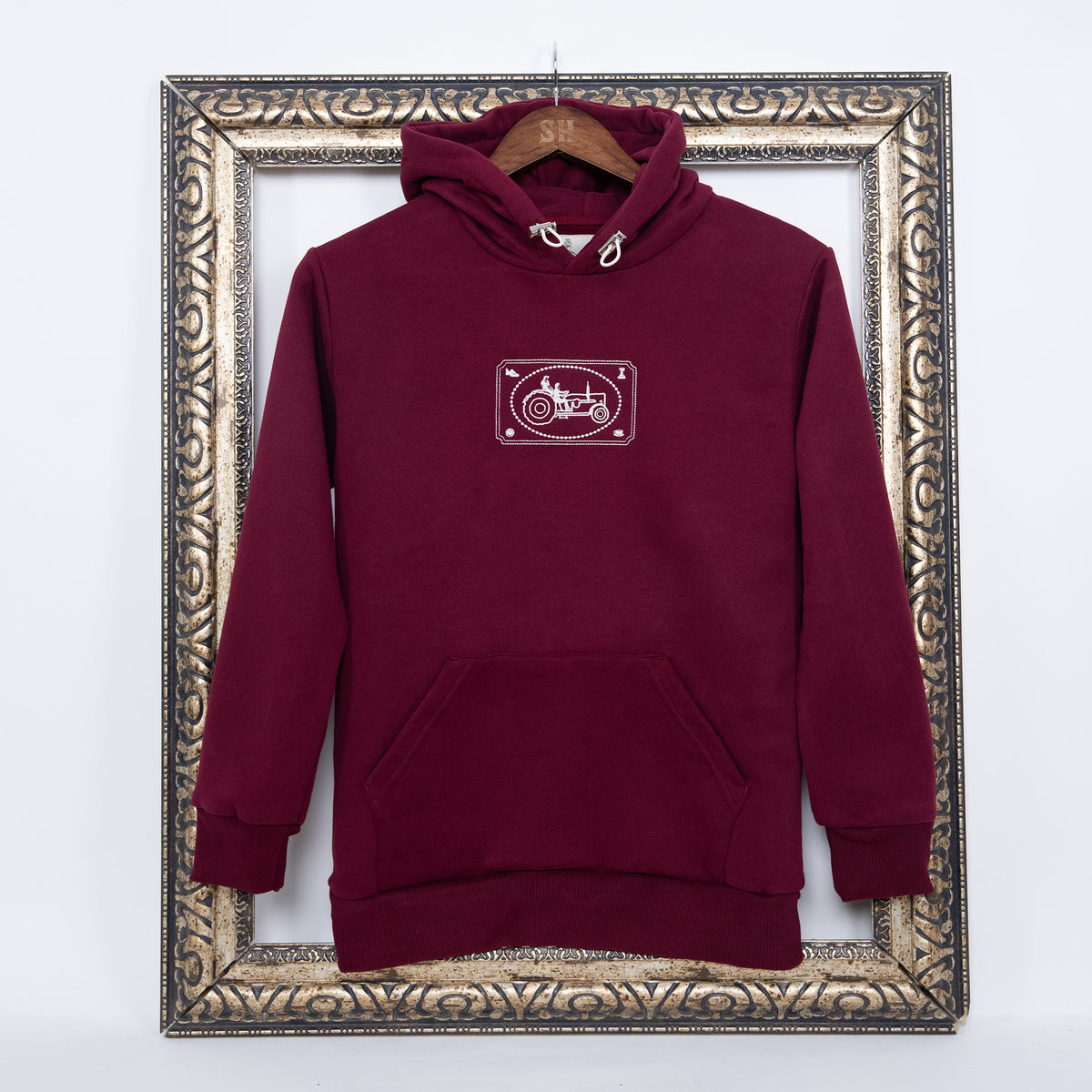 Dziecięca bordowa bluza z haftem, premium. OSTATNIE SZTUKI!