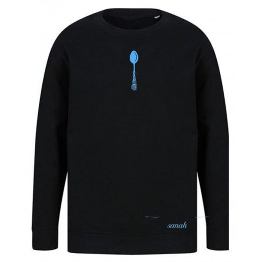 Bluza łyżka oversize haft