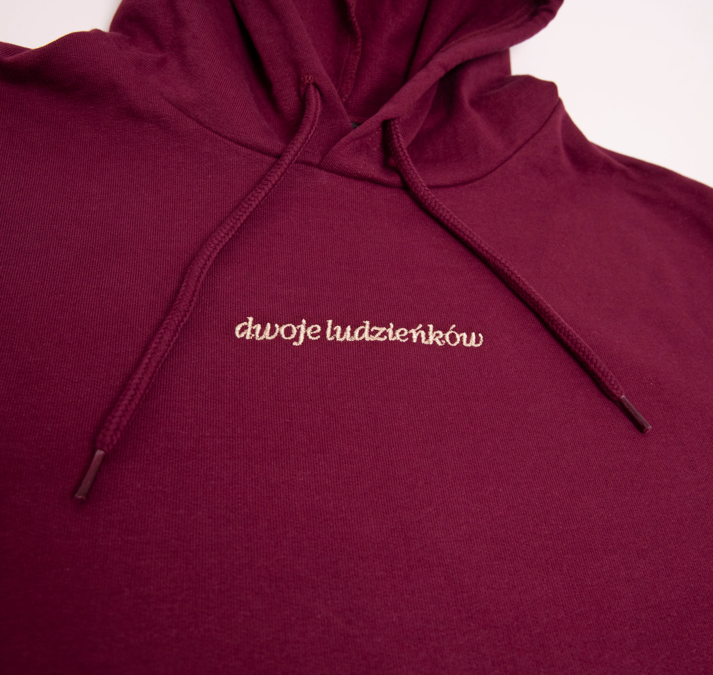 Bluza „Dwoje ludzieńków” bordo