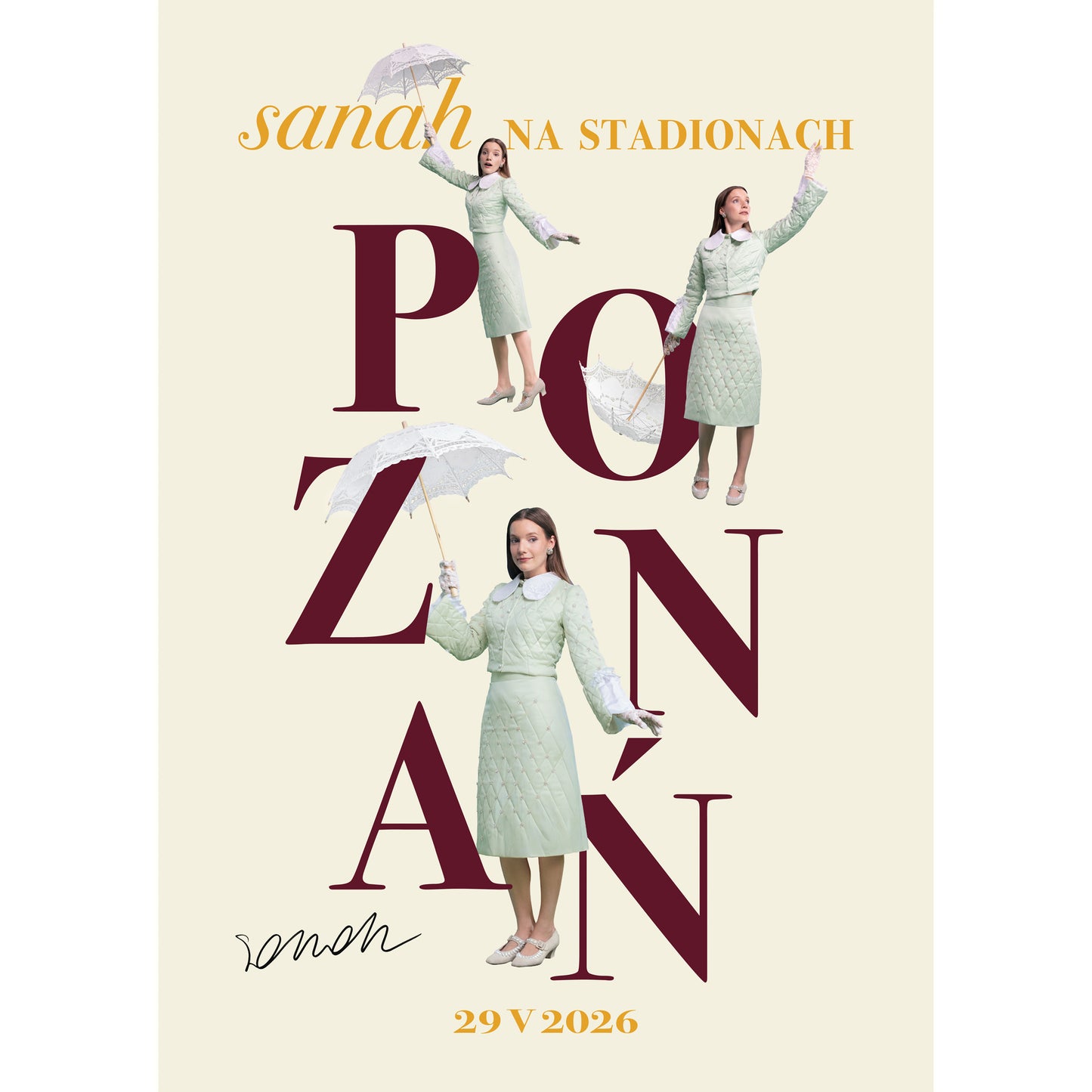 Limitowany plakat "Poznań" z autografem