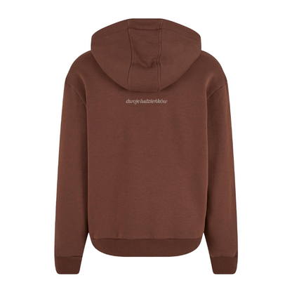 Bluza brąz zip „Dwoje ludzieńków”