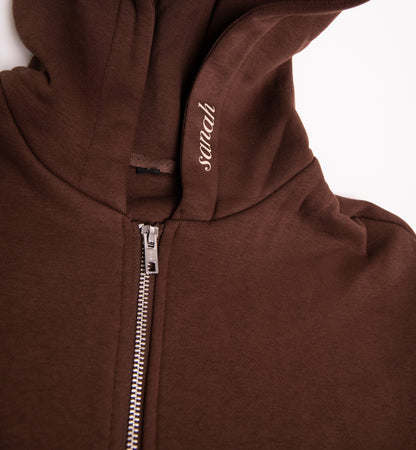 Bluza brąz zip „Dwoje ludzieńków”
