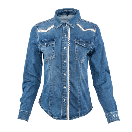 Koszula jeansowa damska