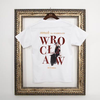 Biała koszulka "Wrocław" kids