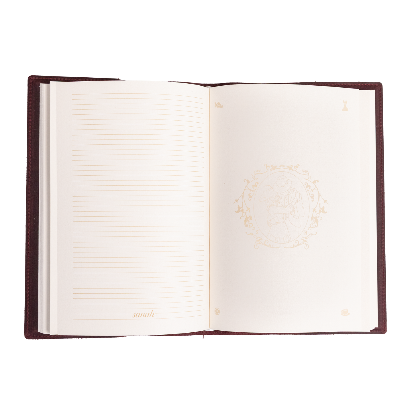 Notes "Eviva L'arte" w skórzanej wymiennej oprawie premium z autografem