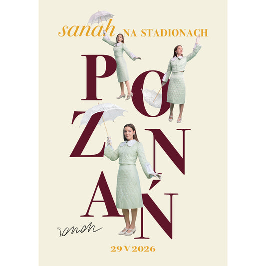 Limitowany plakat "Poznań" z autografem